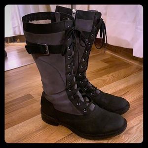 Black and gray UGG boots size 6.5